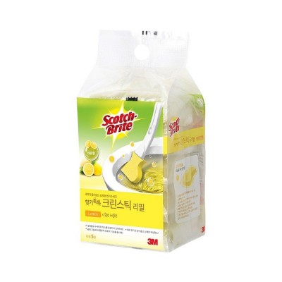 Scotch-Brite 思高 可更換馬桶清潔刷 (檸檬香) 補充裝 替換刷頭 5個  162-1188